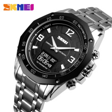 SKMEI 1464 Stylish Digital Hand Watch Water Resist Multifunction Sport Watch Analog Digital Thermometer Watches
